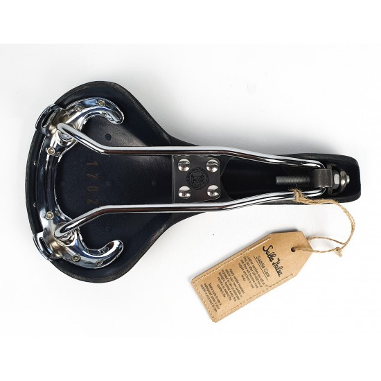 Selle Italia saddle Mitica L1 160 x 282 mm classic leather black